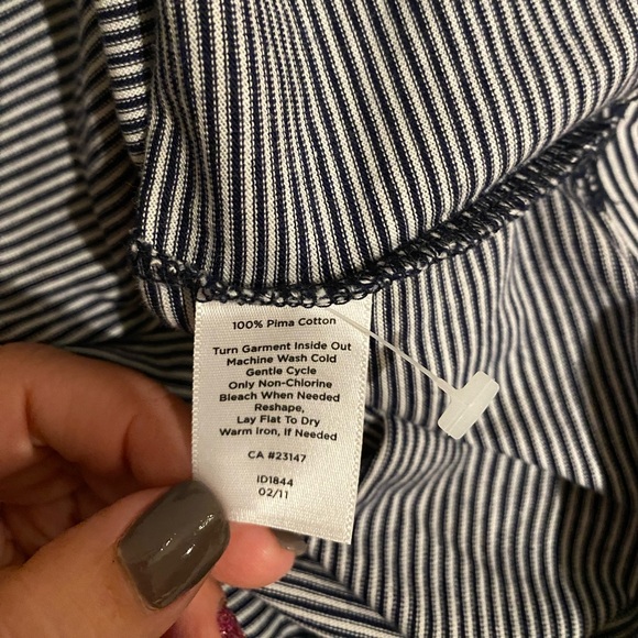 Spaghetti strap cami, stripes from Talbots - Picture 4 of 7